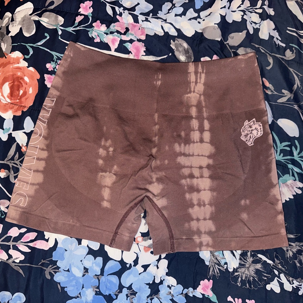 Pink/Muave darc sport shorts